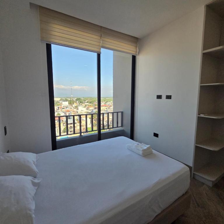 Greenport Plaza De lujo, tipo loft, 4 camas, piscina, jacuzzi, crucitas mejor sector, cerca de todo - Apartamento Loft de 3 dormitorios - 42