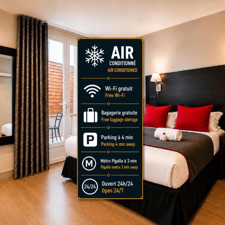 Hotel Migny Opéra Montmartre - Chambre Quintuple - 1