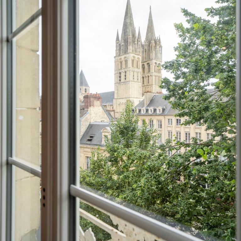 Cœur historique Caen - appartement lumineux & vue clochers - Apartment mit 2 Schlafzimmern - 2