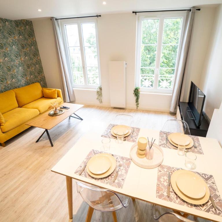 Cœur historique Caen - appartement lumineux & vue clochers - Apartment mit 2 Schlafzimmern - 5