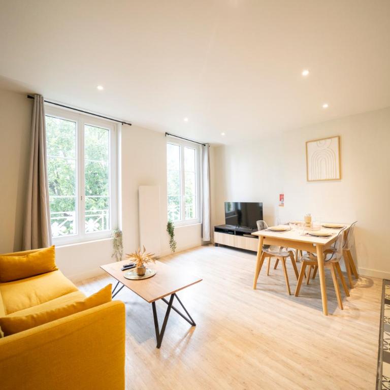 Cœur historique Caen - appartement lumineux & vue clochers - Apartment mit 2 Schlafzimmern - 1