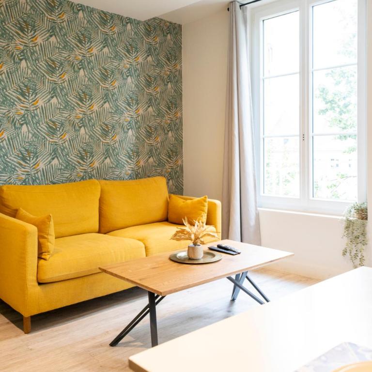 Cœur historique Caen - appartement lumineux & vue clochers - Apartment mit 2 Schlafzimmern - 12