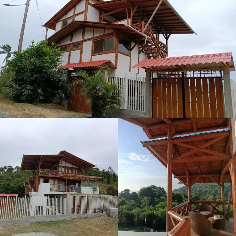 Beach house on a coastal cliff in Canoa-Manabí - Casa de 3 dormitorios - 1