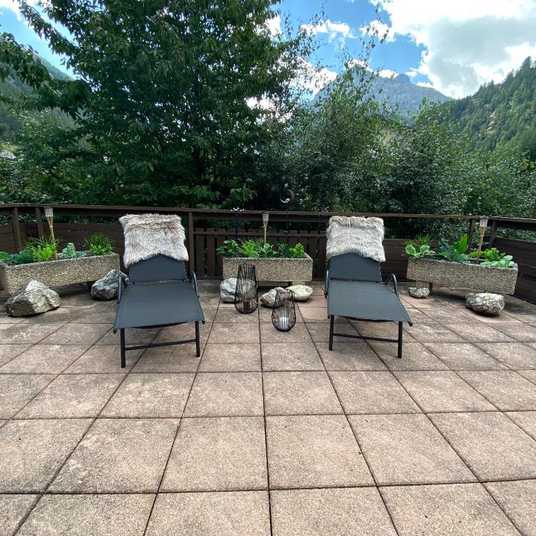 Refuge alpin, vue et grande terrasse - Apartment mit 1 Schlafzimmer - 22