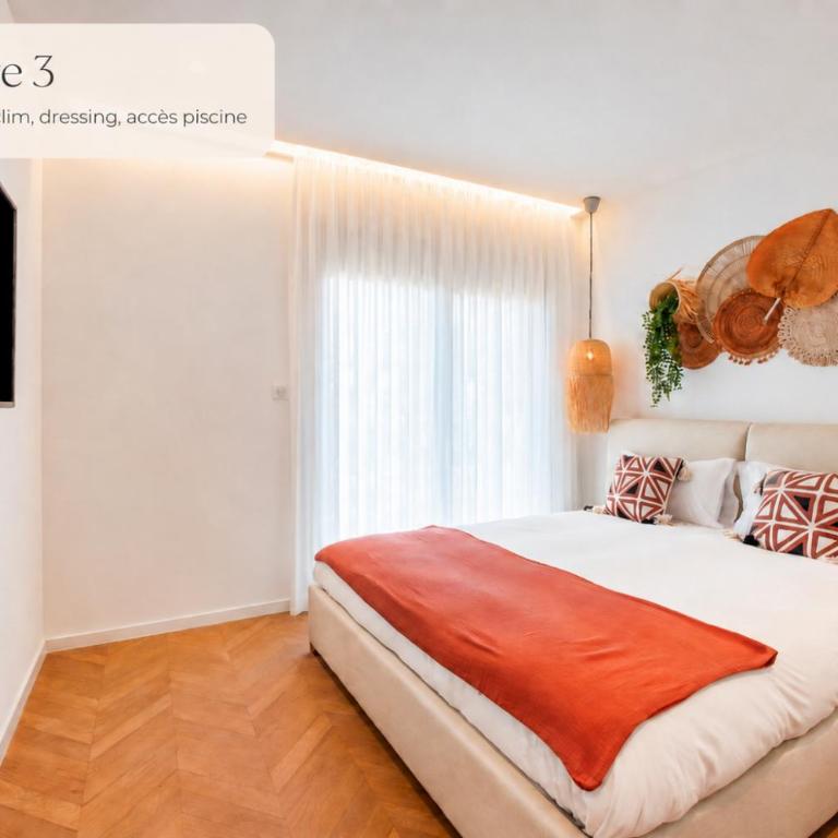 -Oasis&Nirvana-Lisle sur Sorgue-Piscine 4 chambres climatisées babyfoot barbecue brasero - Villa Supérieure - 17