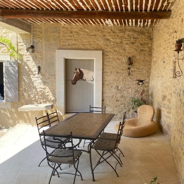 La Rochère - Hameau piscine à Gordes - Maison 2 Chambres - 4