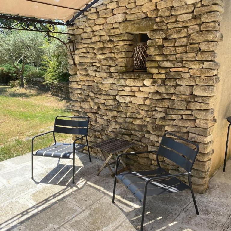 La Rochère - Hameau piscine à Gordes - Maison 2 Chambres - 7