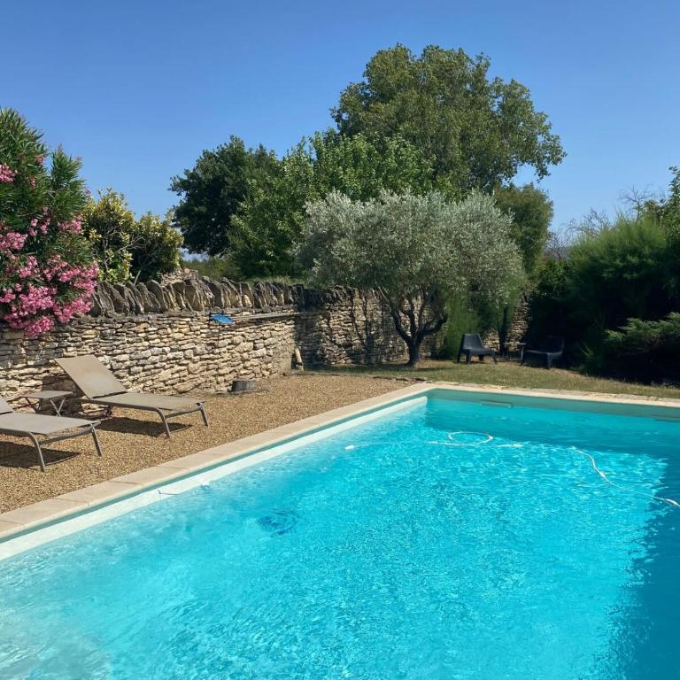 La Rochère - Hameau piscine à Gordes - Maison 2 Chambres - 11