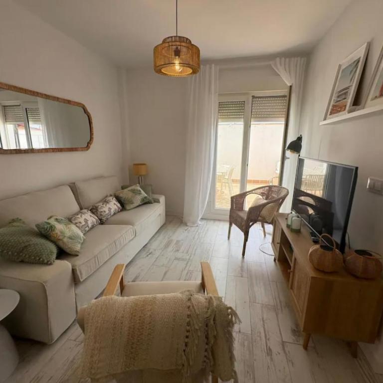 2HAB familiar a 1 min playa - Terraza chill out, parking y totalmente reformado - Apartamento de 2 dormitorios con terraza - 2