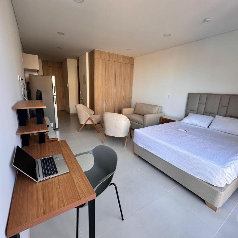 Santa Marta junto al mar - pozos colorados - One-Bedroom Apartment - 5