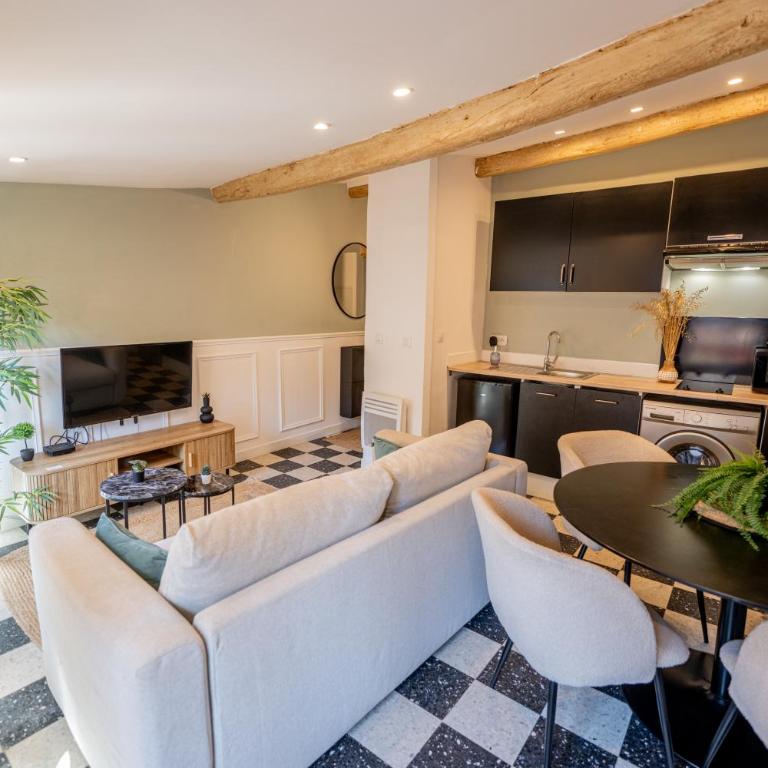 Luxe et charme authentique 4 couchages élégant au coeur du vieux Nice - Apartment mit 1 Schlafzimmer - 7