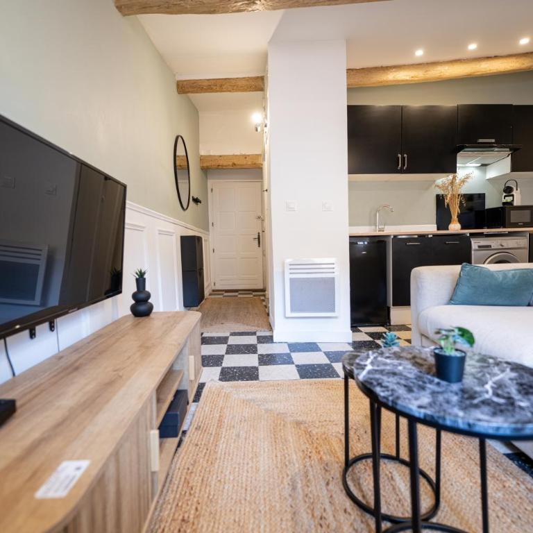 Luxe et charme authentique 4 couchages élégant au coeur du vieux Nice - Apartment mit 1 Schlafzimmer - 13