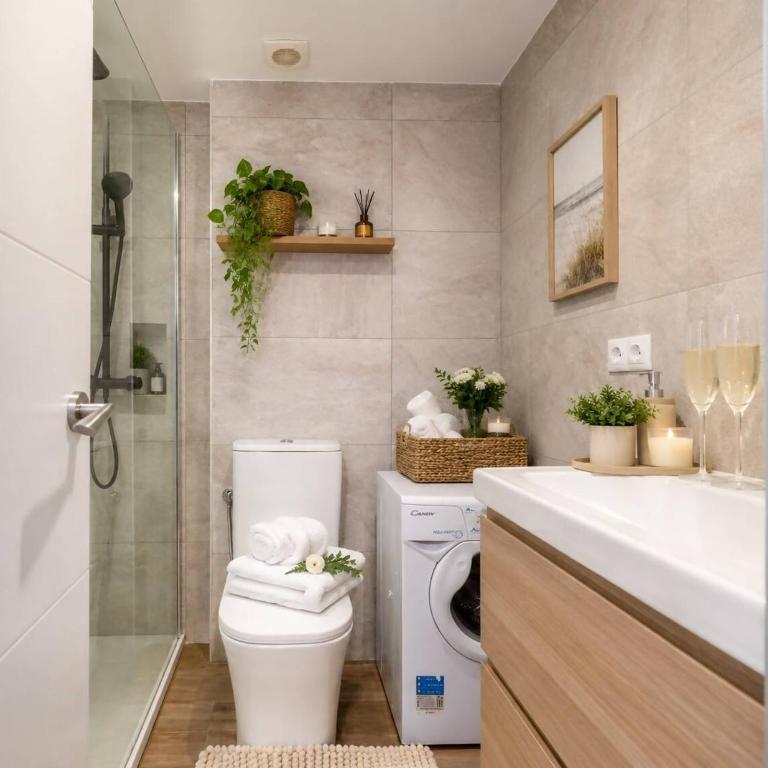 Estudio con jacuzzi y vistas al mar - Studio-Apartment mit Meerblick - 5