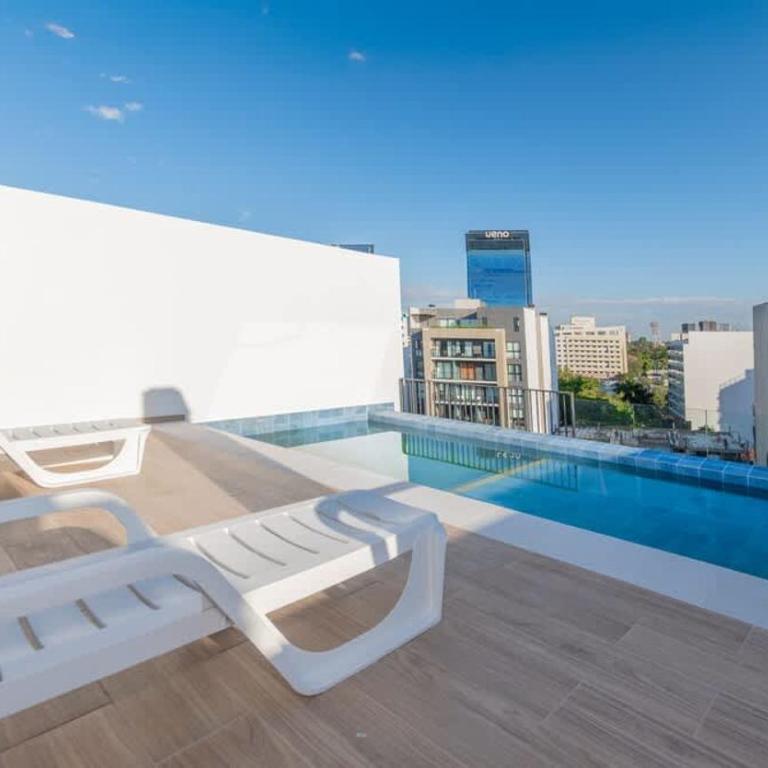 Urban Oasis Near Malls with Pool Gym and BBQ - Apartamento - 22