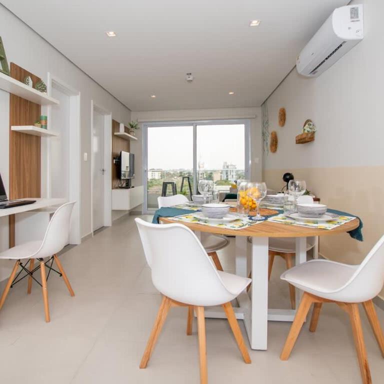 Executive One BR Near Malls with WiFi & Coworking - Apartamento - 11