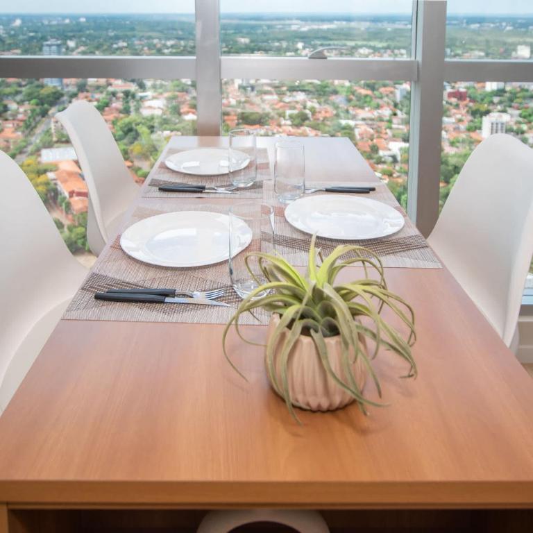 Luxury One BR with City Views Petra Tower Asuncion - Apartamento - 3