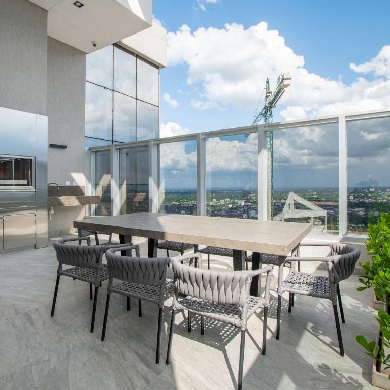 Luxury One BR with City Views Petra Tower Asuncion - Apartamento - 22