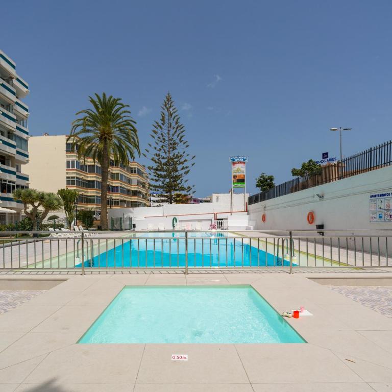 Attico Playa de Inglés near Yumbo with piscina parking - Apartment mit 1 Schlafzimmer - 35