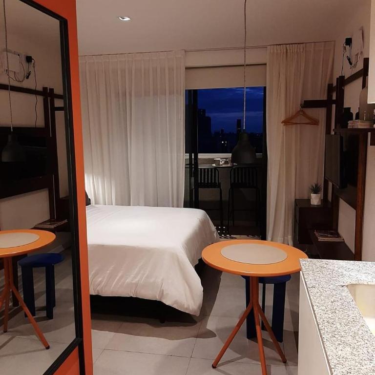 Studio luminoso con balcón, vista abierta y cochera opcional - Apartamento de 1 dormitorio - 4