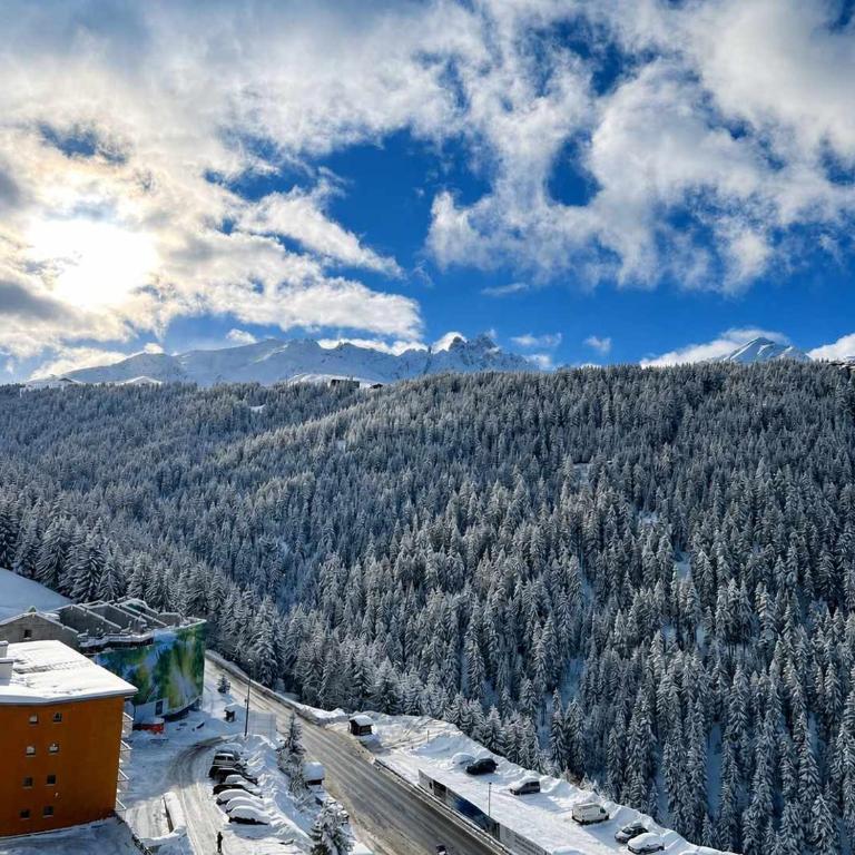 Ski-in out Apt with Mountain Viewand Parking - Apartment mit Aussicht und Balkon - 3