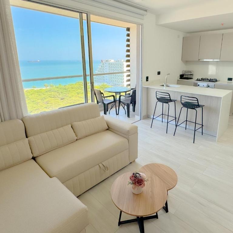 Apartamentos de lujo para estrenar Terraz - Playa Dormida - Two-Bedroom Apartment with Balcony and Sea View - 11