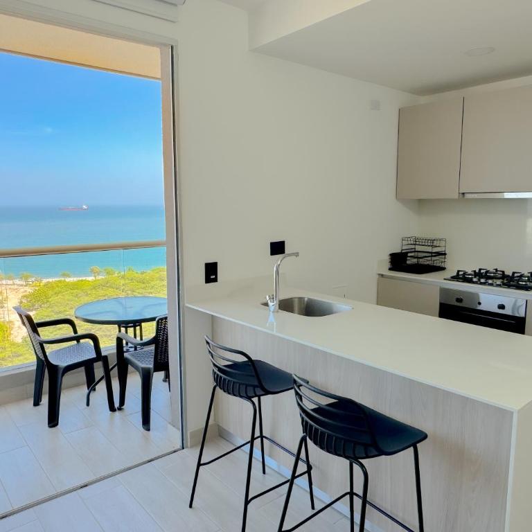 Apartamentos de lujo para estrenar Terraz - Playa Dormida - Two-Bedroom Apartment with Balcony and Sea View - 14