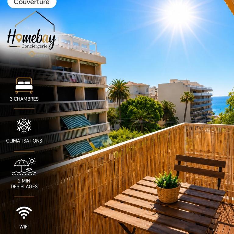 Le Prestigieux - plage - Appartamento con 2 Camere da Letto, Terrazza e Vista Mare - 1