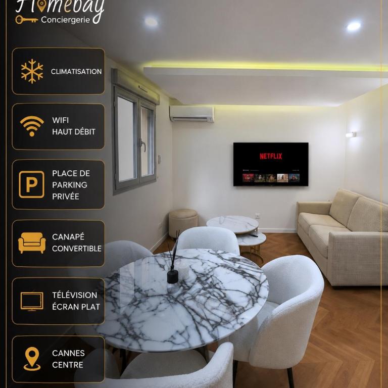 Escapade Cannoise - One-Bedroom Apartment - 1