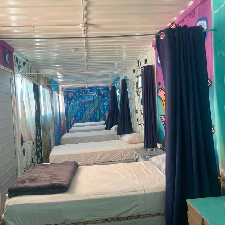 Peace Hostel MX - Cama en habitación compartida femenina de 6 camas - 7