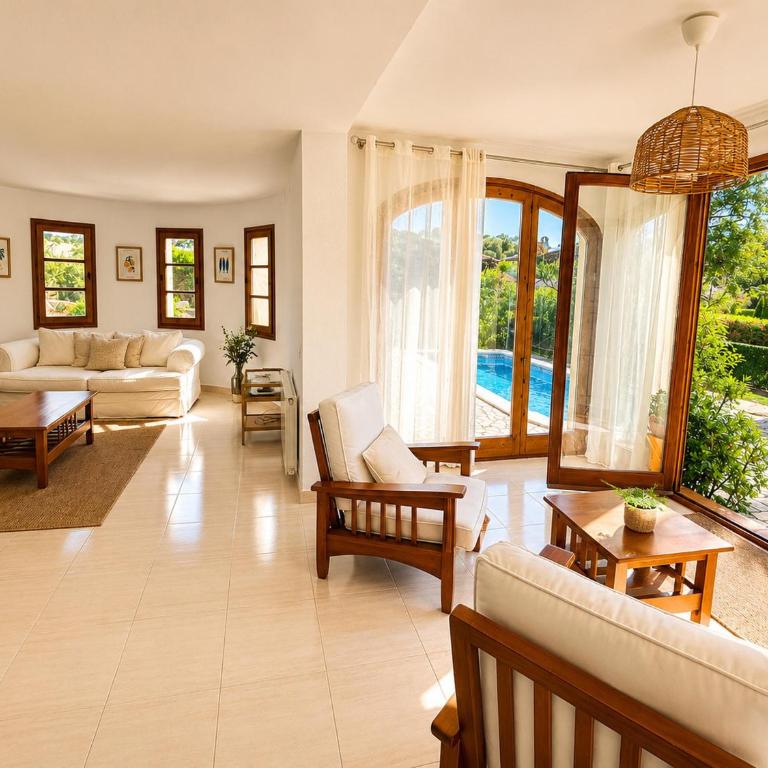 Villa mediterránea con piscina, jardín privado y 3 hab., cerca de la playa en la Costa Brava - ES-209-56 - Casa - 5