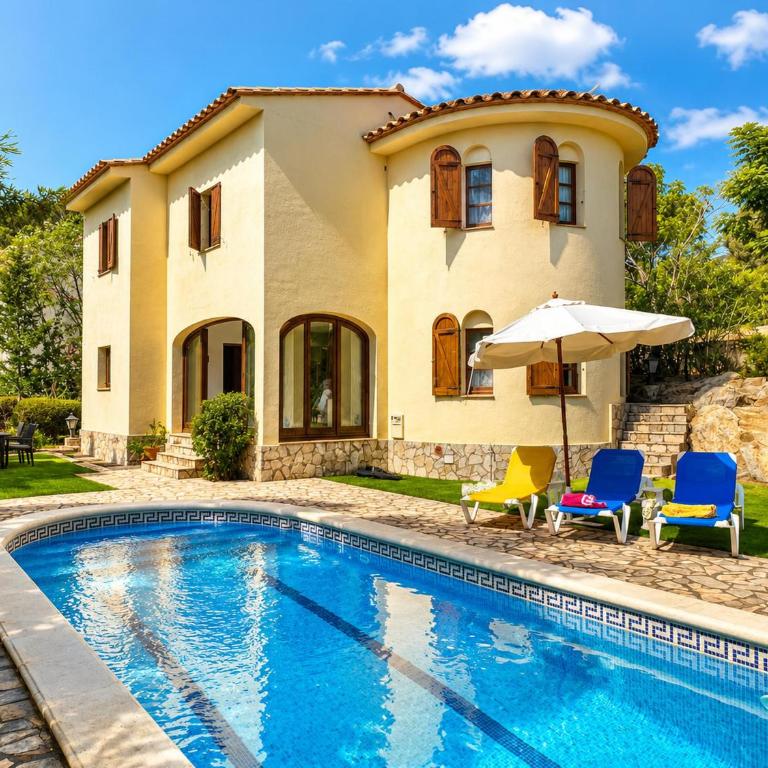 Villa mediterránea con piscina, jardín privado y 3 hab., cerca de la playa en la Costa Brava - ES-209-56 - Casa - 6