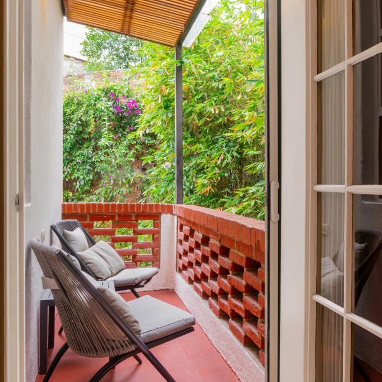 Hotel Villa Condesa - Deluxe Doppelzimmer mit Balkon - 6