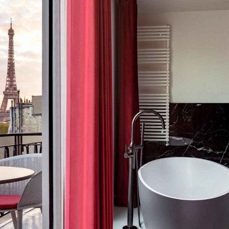 Villa Marquis member of Meliá Collection Tour Eiffel - Grande Suite Eiffel avec Balcon - 1