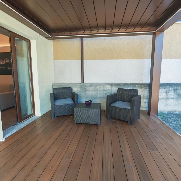 Il Portico - Appartamento Deluxe con Dehor Relax - nel centro di Pont-Saint-Martin - Appartamento con 1 Camera da Letto - 72