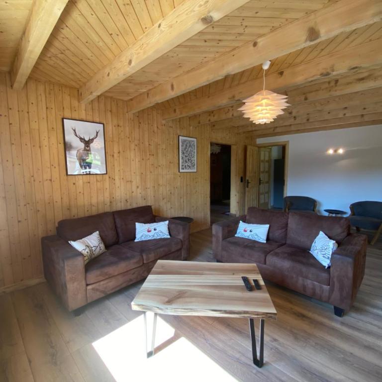 Les Georgières, 300m des pistes du Mont-Rond - Two-Bedroom Apartment with Balcony and Terrace - 1
