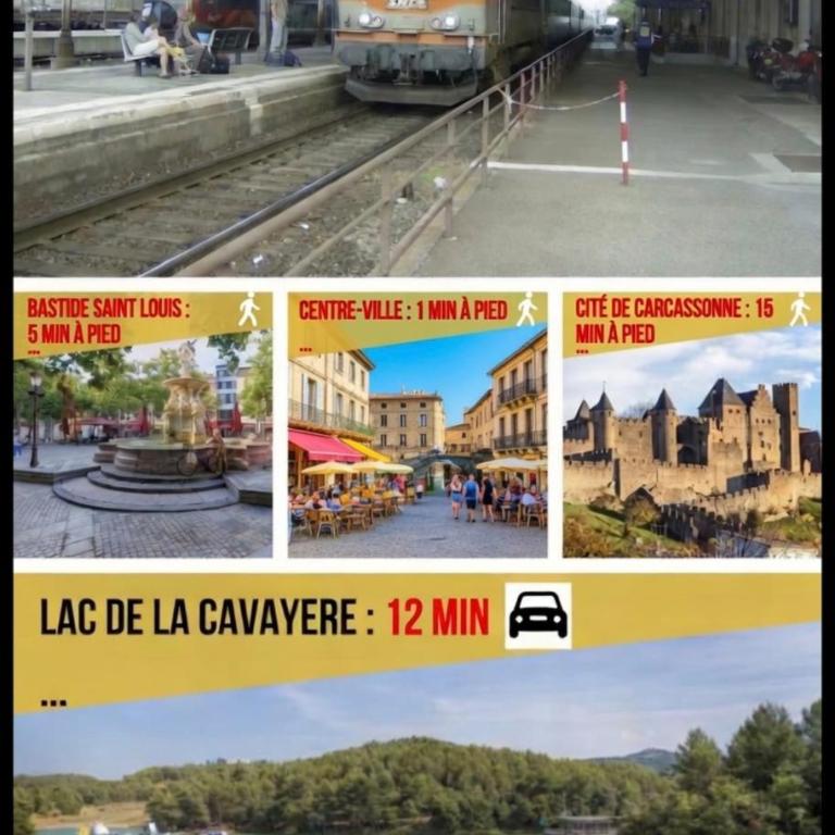 T2 climatisé 15 min de la Cité médiévale à pied - Appartement 2 Chambres - 13