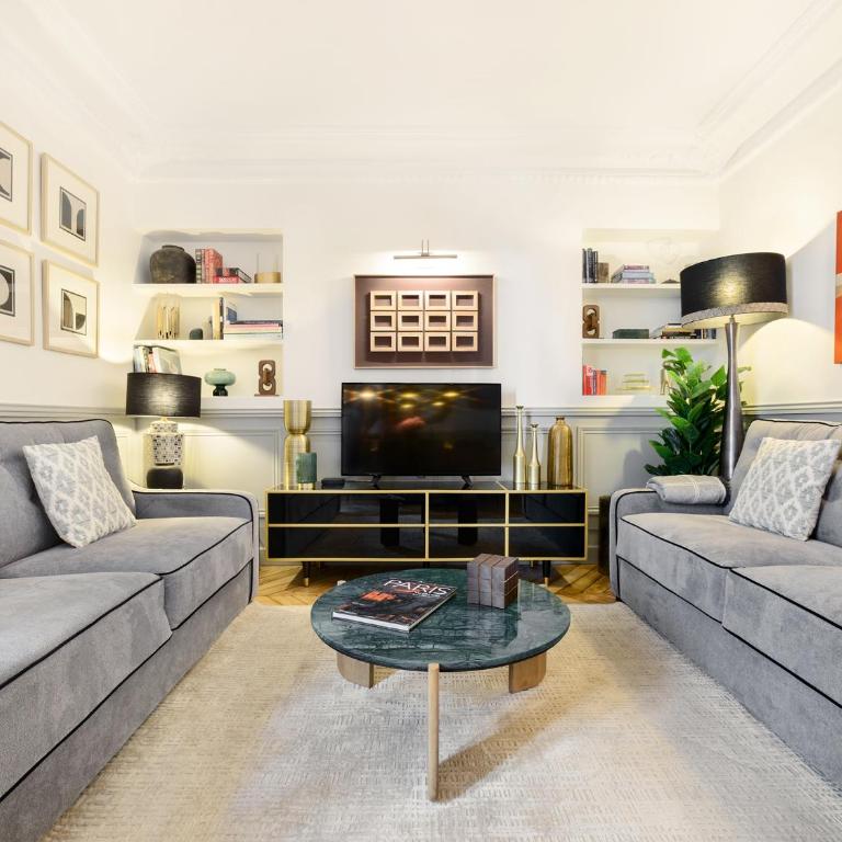 LivinParis - Luxury AC 4 Bedrooms Opera Lafayette II - Appartement n° 1 - 4 Chambres - 25