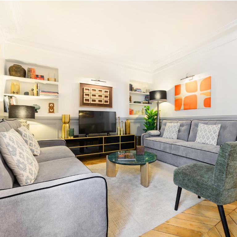 LivinParis - Luxury AC 4 Bedrooms Opera Lafayette II - Appartement n° 1 - 4 Chambres - 28