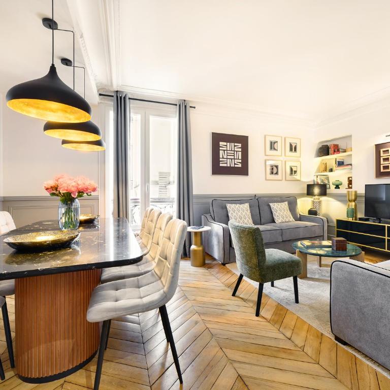 LivinParis - Luxury AC 4 Bedrooms Opera Lafayette II - Appartement n° 1 - 4 Chambres - 4