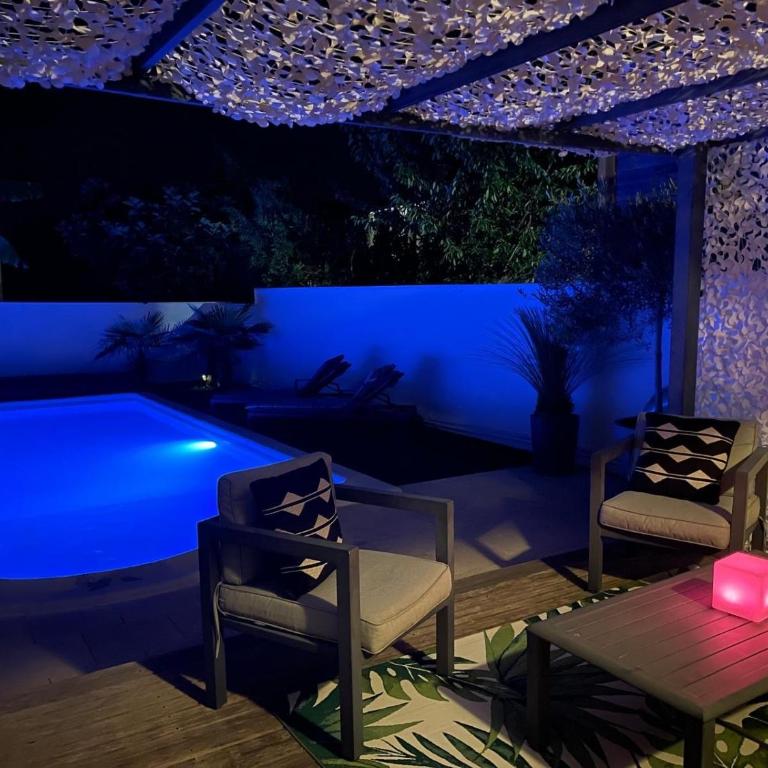 La Genette, calme, piscine & plage - Maison de Vacances - 7
