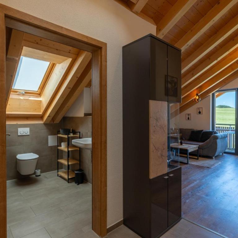 Ferienwohnung Alpennest - Appartamento con 1 Camera da Letto - 6