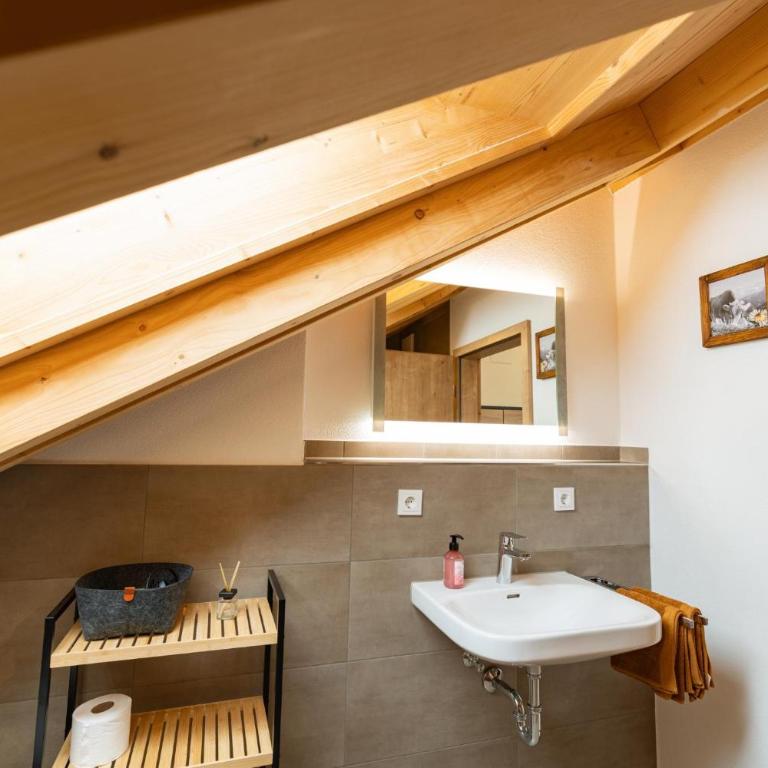 Ferienwohnung Alpennest - Appartamento con 1 Camera da Letto - 16
