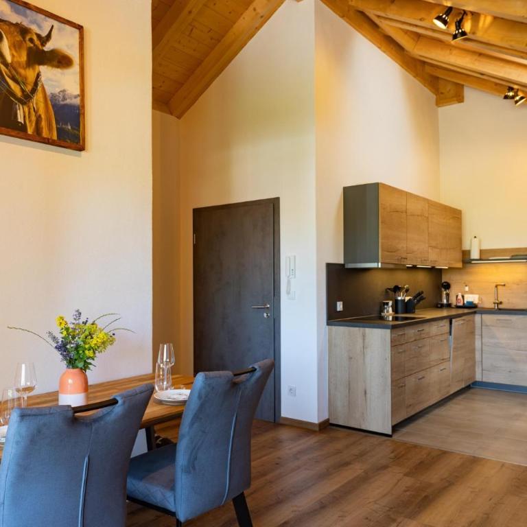 Ferienwohnung Alpennest - Appartamento con 1 Camera da Letto - 8