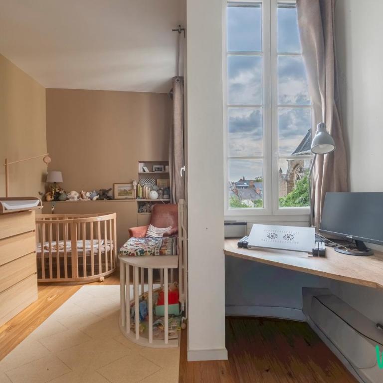 Grand T3 80m² au Cœur de Nantes • Viarme - Apartment - 9
