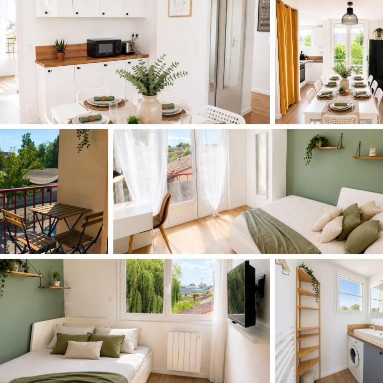 Life&Travel - Appart cosy - 4 chambres - Bordeaux - Appartement 4 Chambres - 2