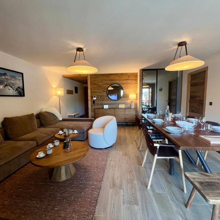 NEW | NAGANO 206 | LES GETS | Situation exceptionnelle en face des pistes | Appt neuf 4 chambres - 9 personnes - Apartamento - 1