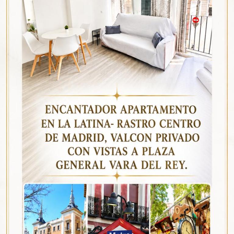 En el Corazon de Madrid-La Latina-Rastro-Madrid Centro - Apartment mit 1 Schlafzimmer - 1