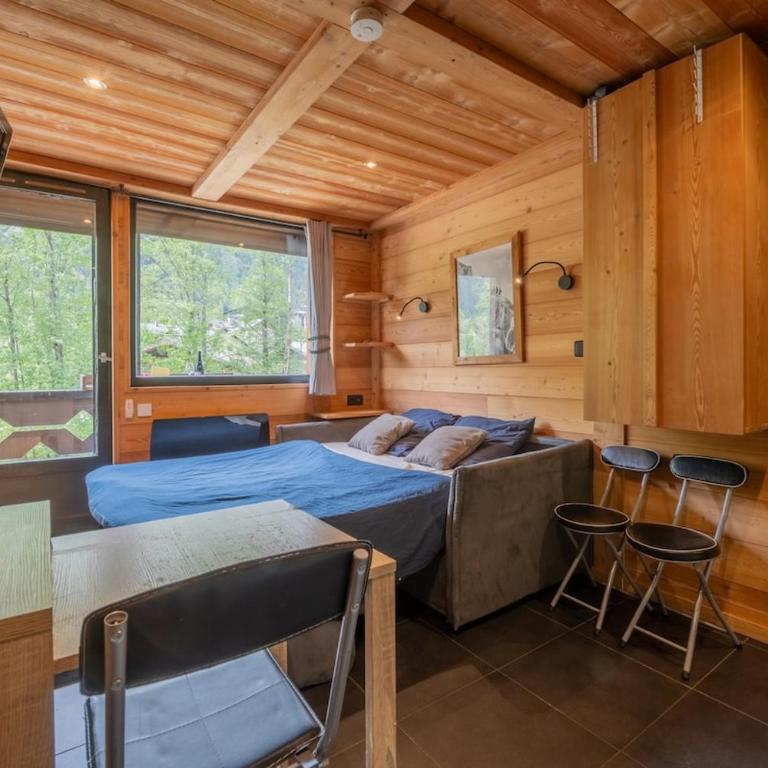 Mountain View Apartment - Chamonix Centre, Free Parking - Studio - Vue sur Montagne - 14