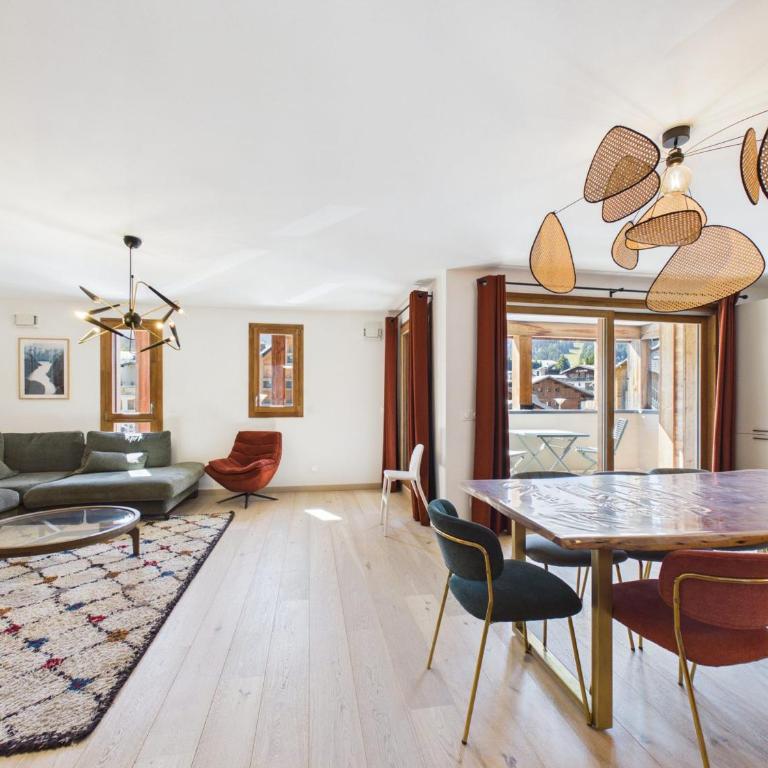 Appartement 4 Chambres au Coeur des Gets - Haut Standing, Parking, Wifi, Balcon, Proche Commerces - FR-1-623-319 - Apartamento - 1