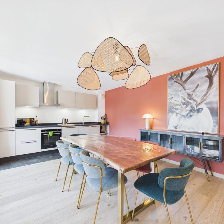 Appartement 4 Chambres au Coeur des Gets - Haut Standing, Parking, Wifi, Balcon, Proche Commerces - FR-1-623-319 - Apartamento - 8